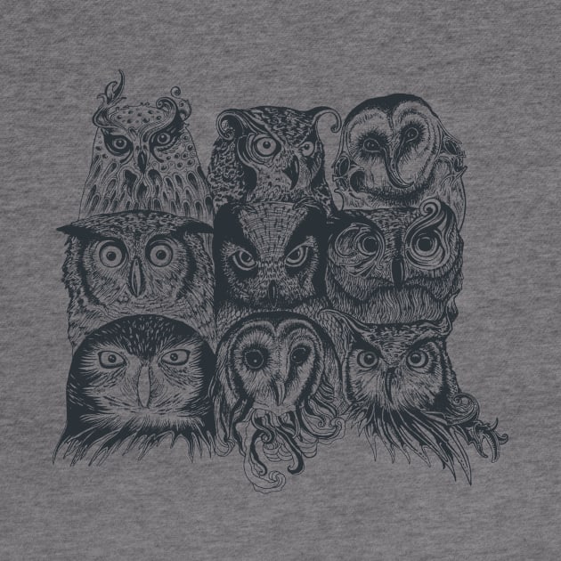 Nine Owls by rcaldwell